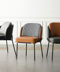 Ghế Fil Noir bọc da