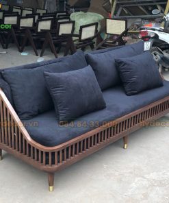 Sản xuất ghế Sofa nan gỗ tại xưởng