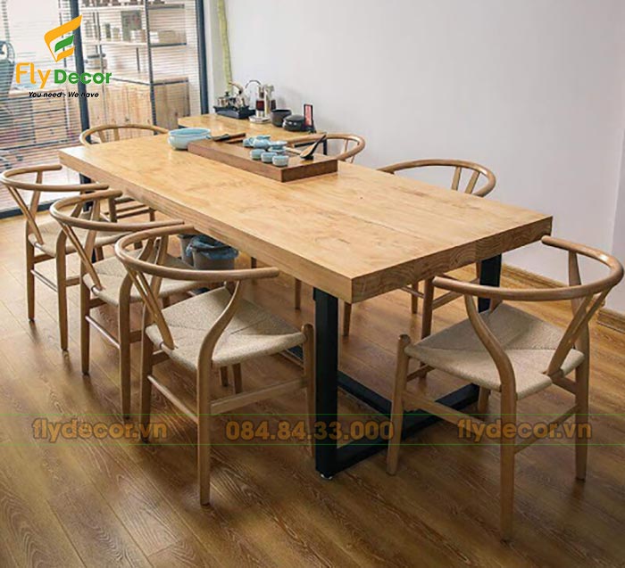 Bàn nguyên tấm gỗ Me Tây