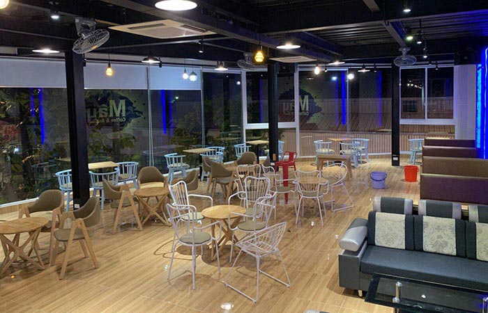 Bố trí không gian quán Cafe thông minh