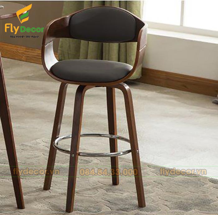 Ghế bar thấp mặt đệm