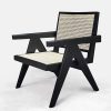Ghế mặt ngồi mây Pierre Jeanneret