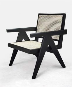 Ghế mặt ngồi mây Pierre Jeanneret