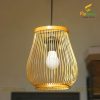Đèn lồng tăm tre trang trí chụp thực tế