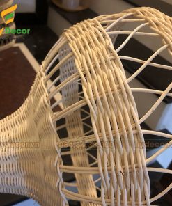 Chi tiết chao đèn mây trang trí
