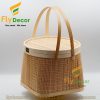Giỏ đựng đồ mây tre đan