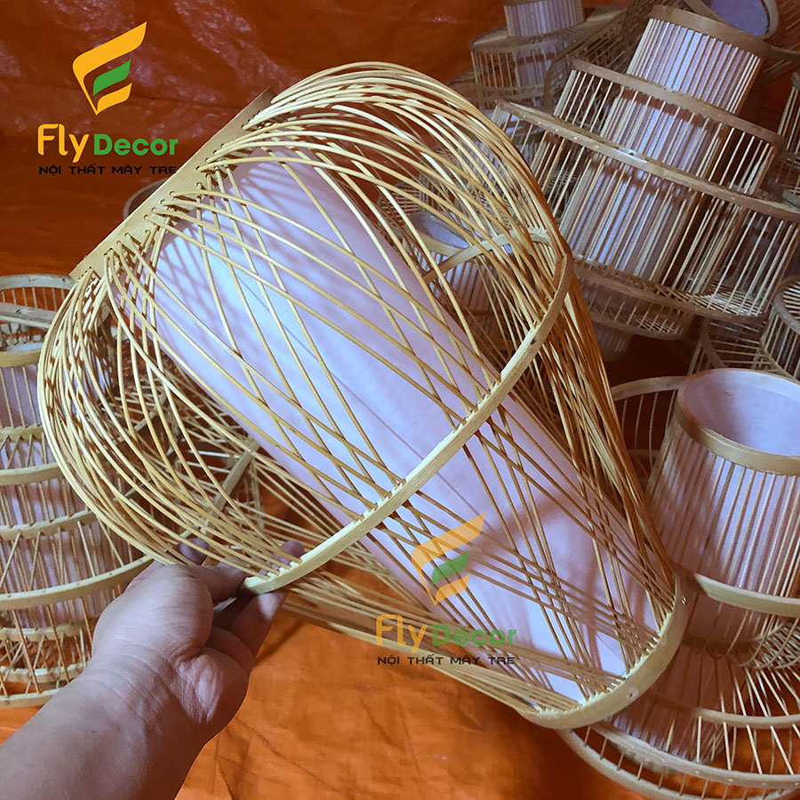 Đèn mây tre đan đẹp