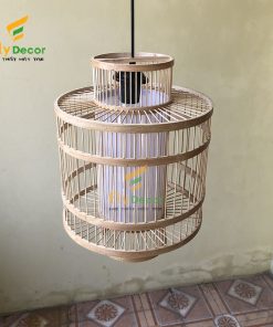 Đèn tre 2 tầng Gato cao cấp