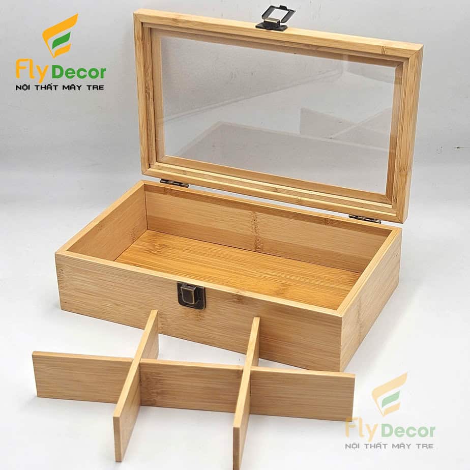 Hộp đựng trang sức mặt kính - Ảnh 3