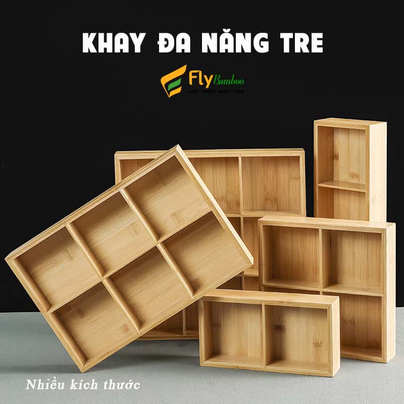 Khay tre đa năng cao cấp