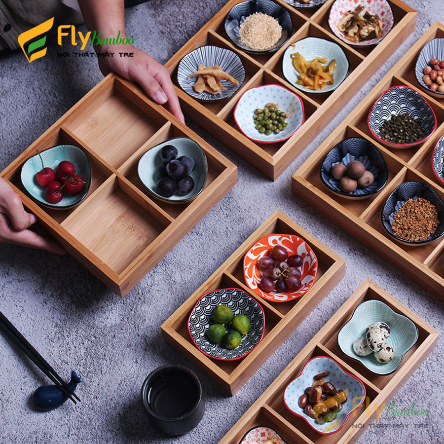 Khay đựng gia vị nhà hàng