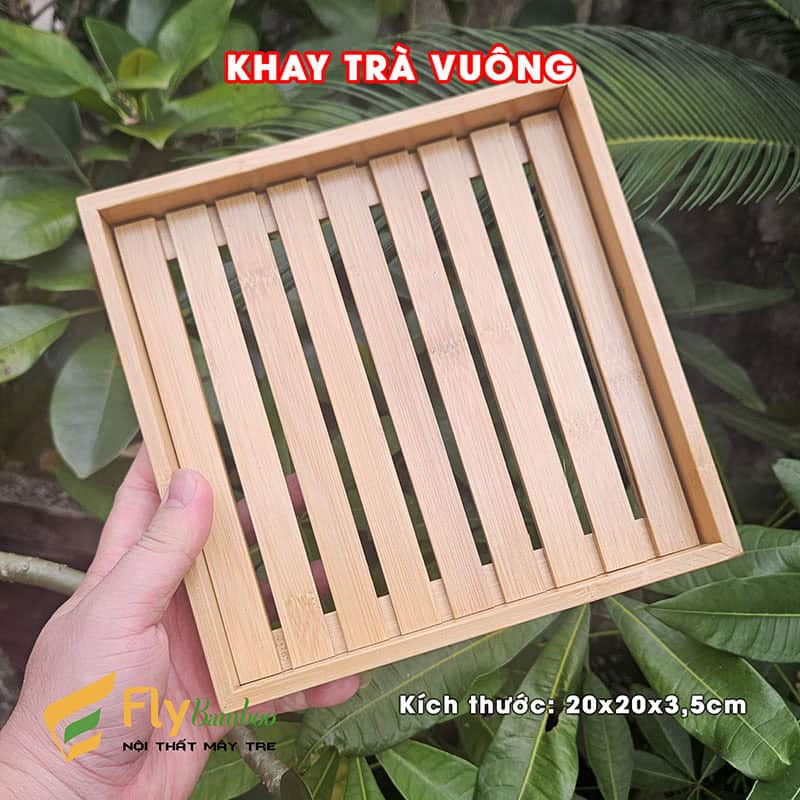 Kích thước khay tra vuông nhỏ gọn