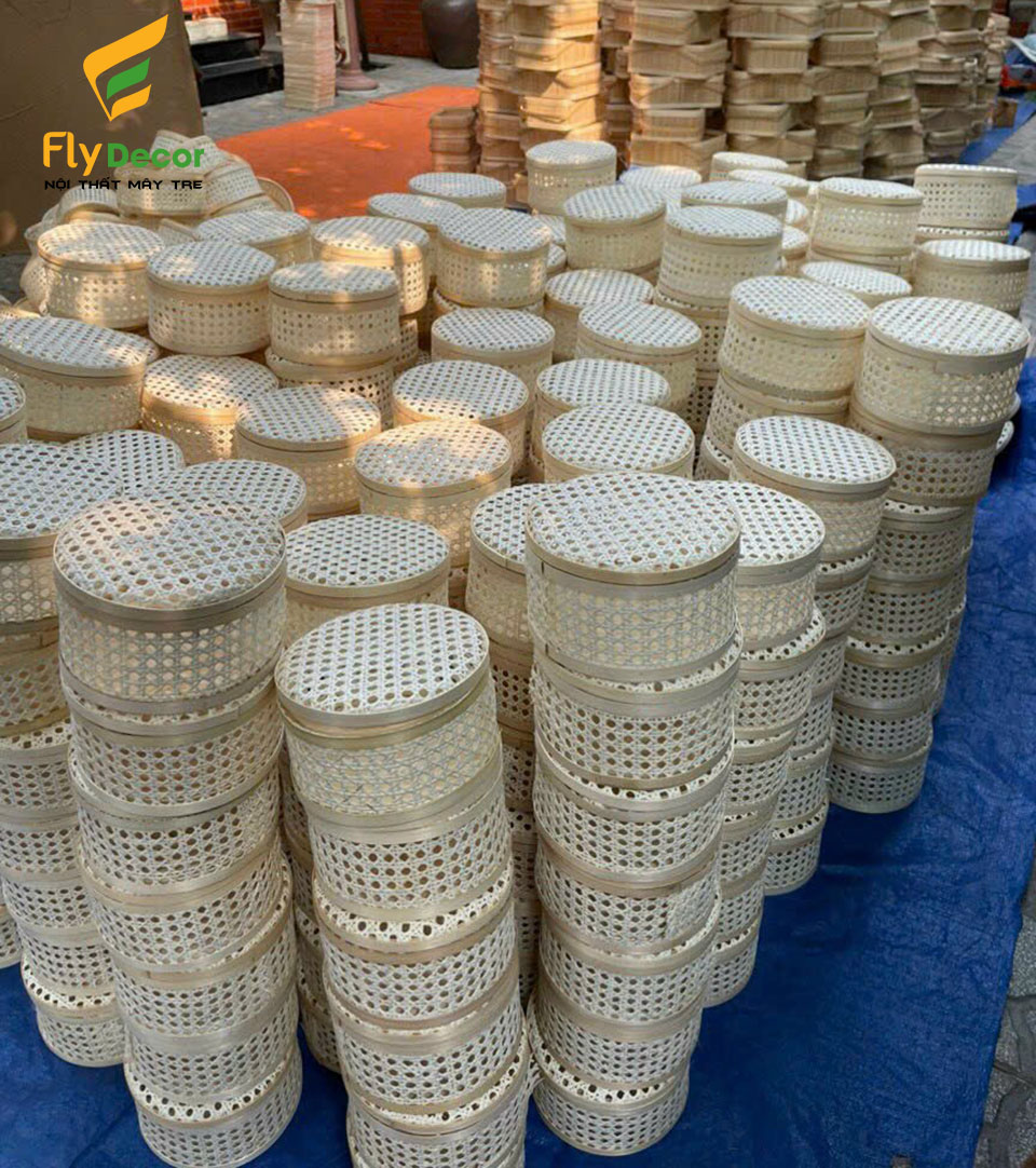Hộp quà tặng tre đan