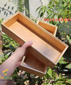 Combo 2 khay đôi xếp chồng thông minh
